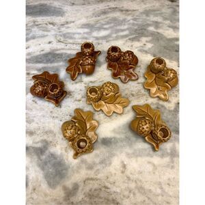 Fall Acorn Candle Holders #thanksgiving